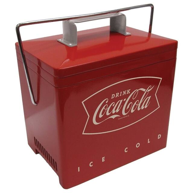 Coca Cola 2.3 quart 12V Retro Ice Chest Style Cooler