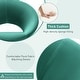 preview thumbnail 8 of 42, Costway Mid Century Modern Swivel Accent Chair Fabric Armchair Velvet - 27'' x 22'' x 32.5''
