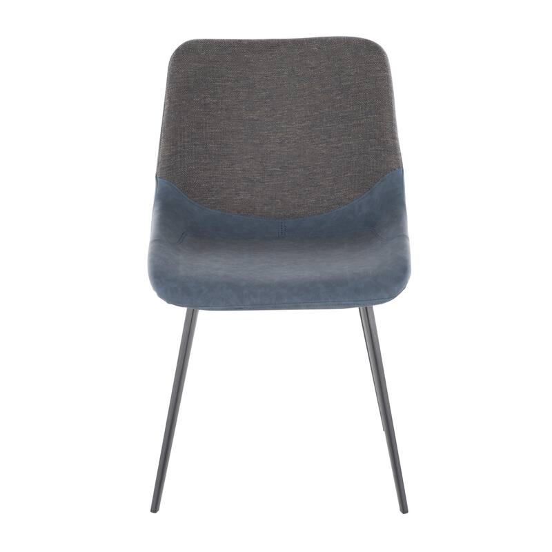Carson Carrington Viktorp Upholstered Two-Tone Chair (Set of 2)