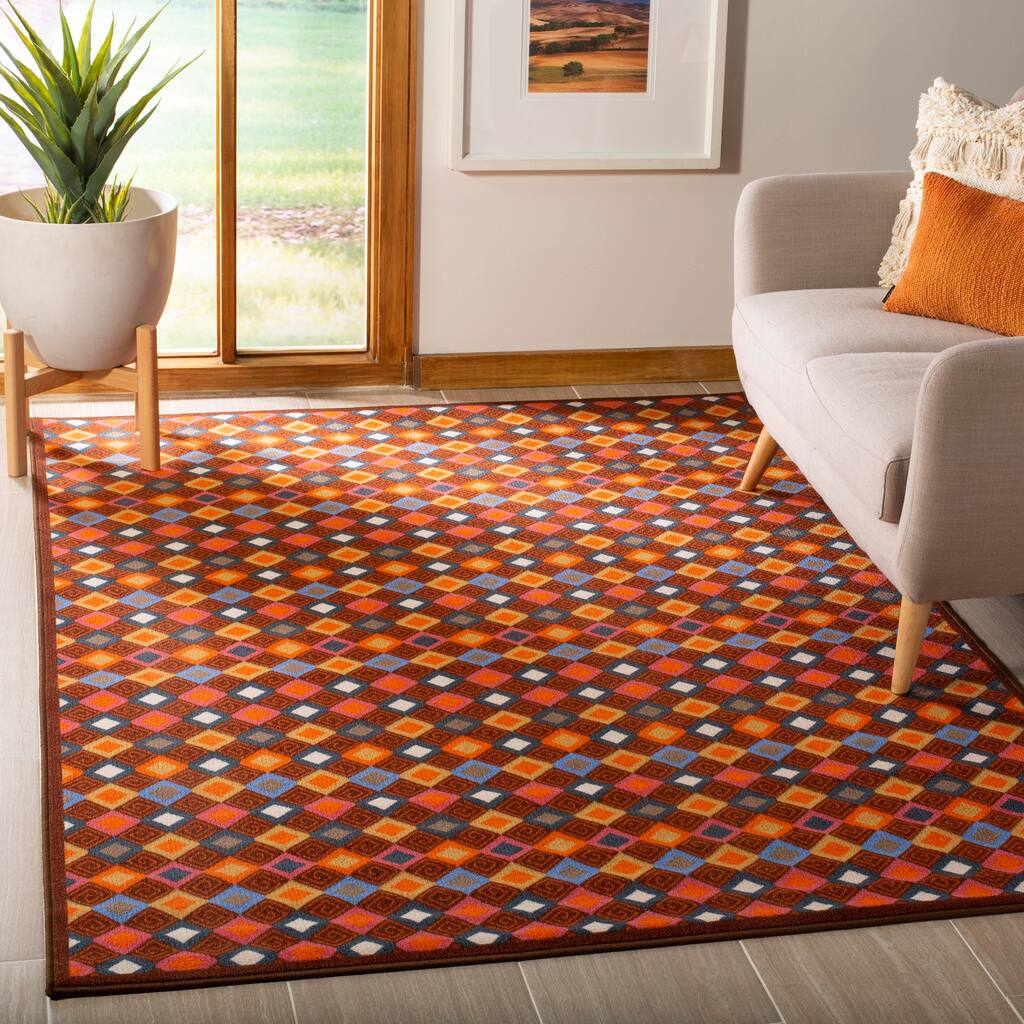SAFAVIEH Metropolis Sonnhild Diamonds Rug