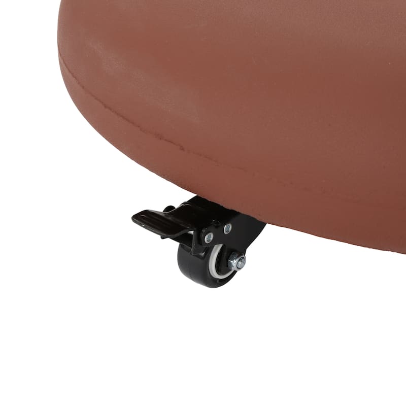 Hayward Outdoor 80-pound Round Black Stainless Steel Umbrella Base Holder with Wheels by Christopher Knight Home