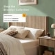 preview thumbnail 15 of 17, mopio Brooklyn Headboard, 62.4" Wide Headboard Only, Wood Headboard, Modern Farmhouse, Boho, Wall Mount, Fluted Panel