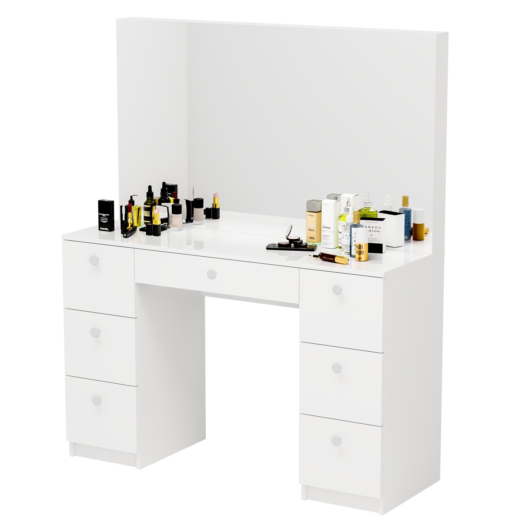 Boahaus Artemisia Dressing Table Vanity with Mirror