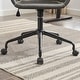 preview thumbnail 16 of 37, Back Support Home Desk Chair, Ergonomic Chair with Frame and Arms, Height Adjustable Rolling Swivel Office Chair - N/A