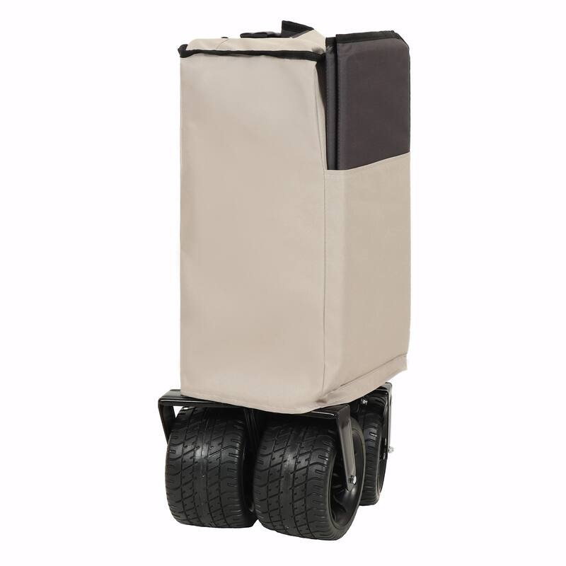 Extra Large 300L Heavy-Duty Folding Wagon Cart