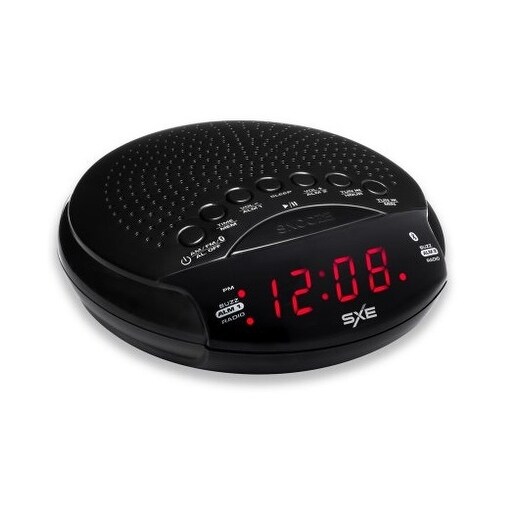 sxe bluetooth speaker alarm clock