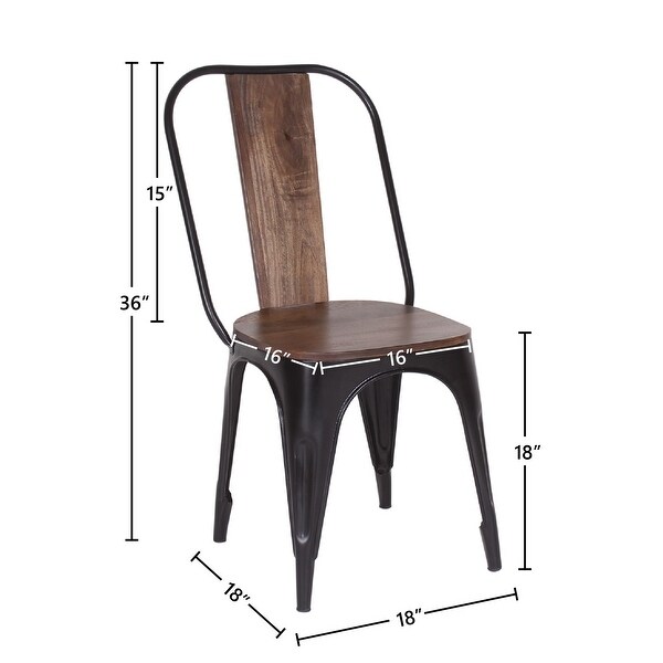 mango wood dining chairs