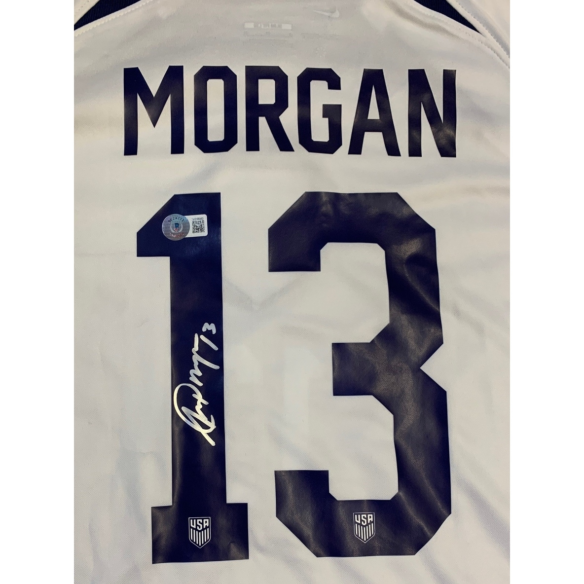 Alex Morgan Autographed USA Womens World Cup Signed Nike Soccer