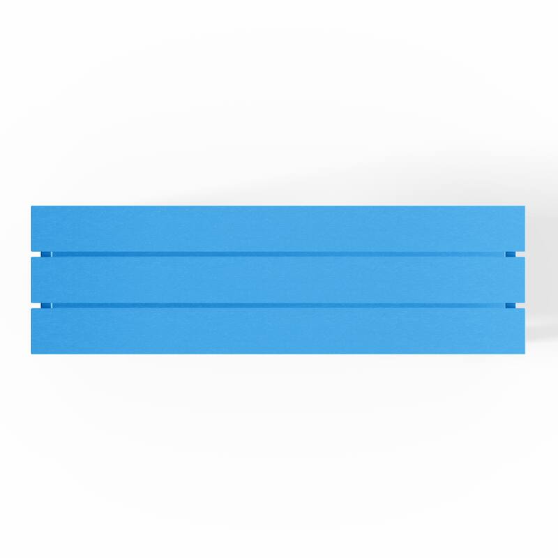 Laguna Hdpe All Weather Outdoor Patio Two Shelf Table