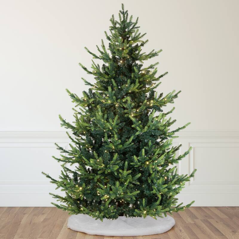 Real Touch™ Elite Pre-Lit Glenmora Pine IPT Artificial Christmas Tree - 12' Dual Color LED - over-10-feet