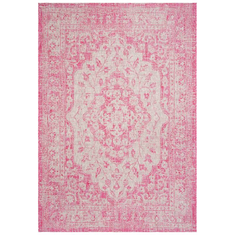 SAFAVIEH Courtyard Jyoti Indoor/ Outdoor Waterproof Patio Backyard Rug