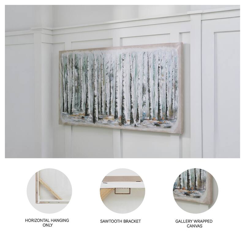 Signature Design by Ashley Calbert White/Black/Green Wall Art