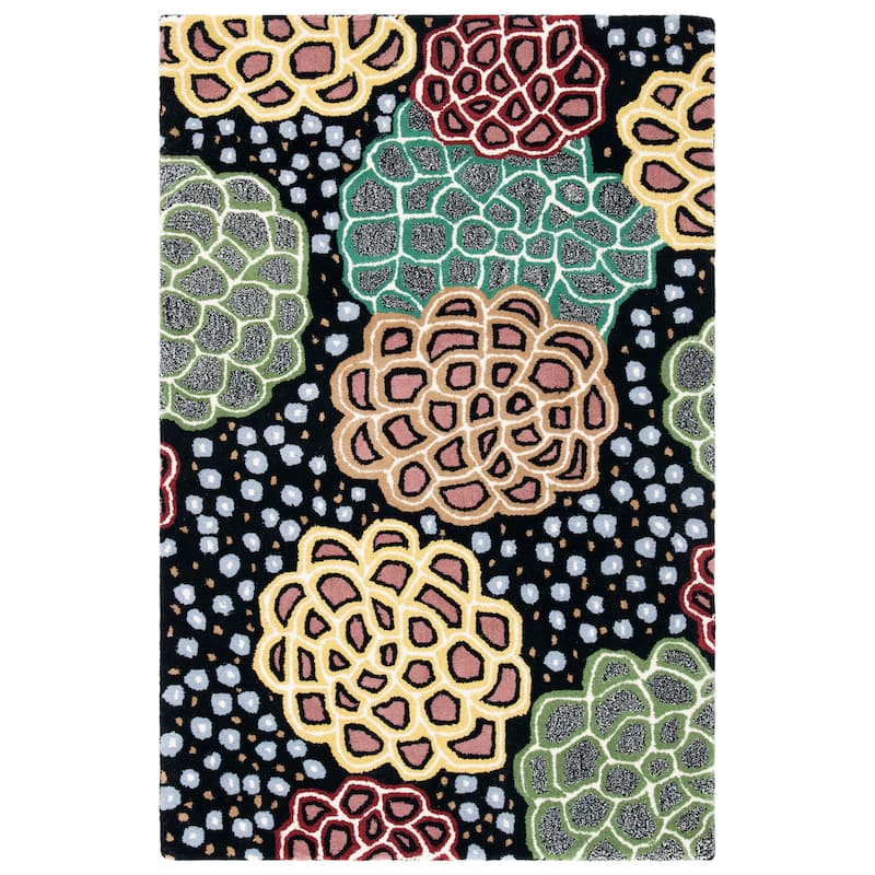 SAFAVIEH Handmade Soho Laci Floral N.Z. Wool Rug