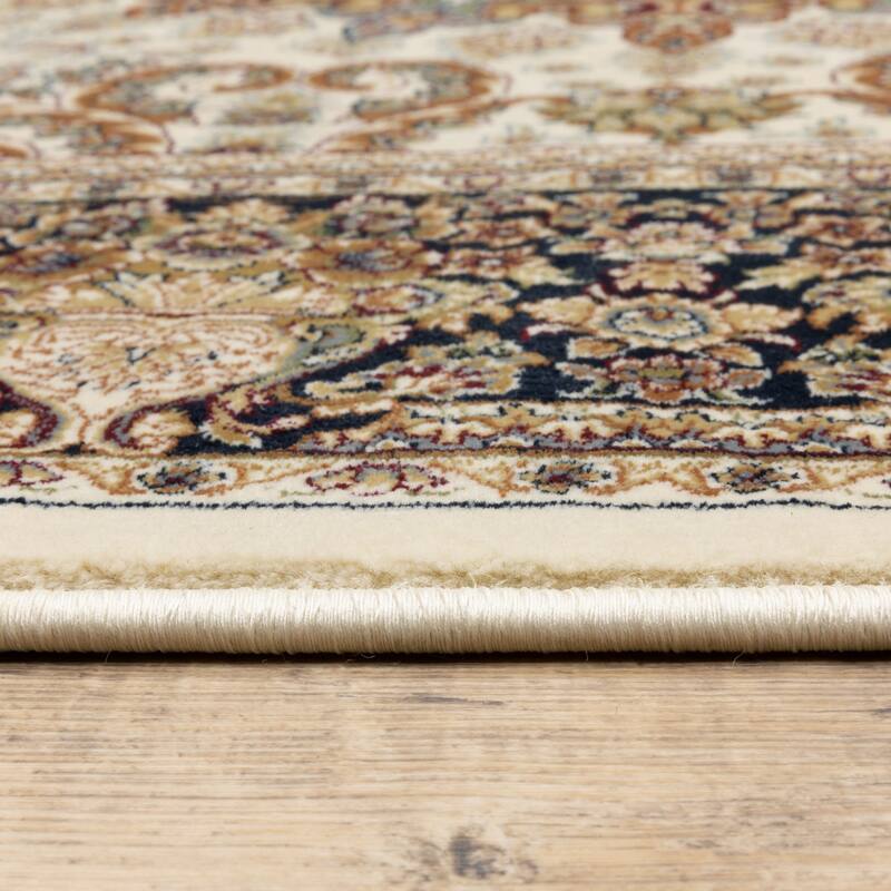 HomeRootsMedallion Traditional Rectangle Area Rug