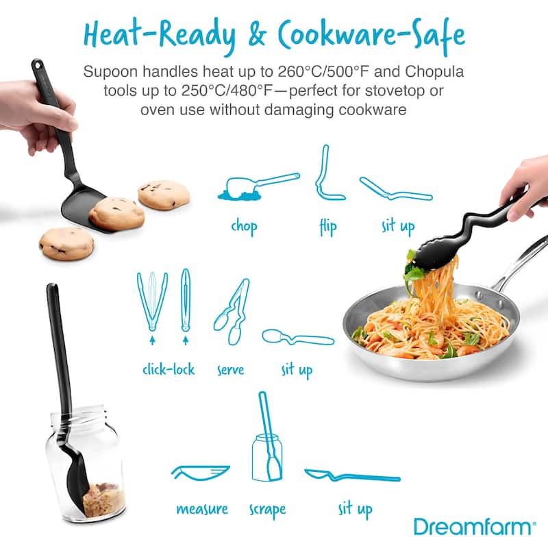 Dreamfarm Everyday Kitchen Essentials, Classic Blue