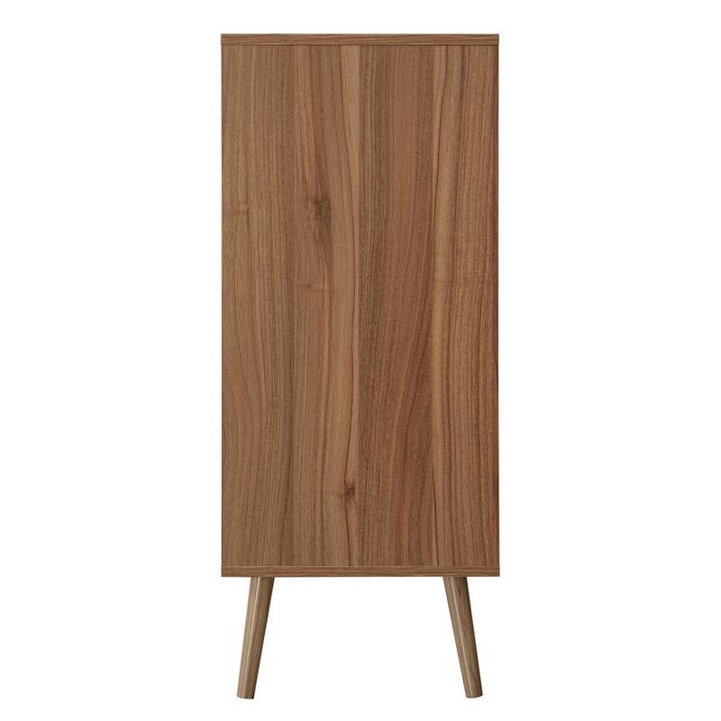 5 Drawer Cabinet, Accent Storage Cabinet, Suitable for Living Room, Bedroom, Dining Room, Study