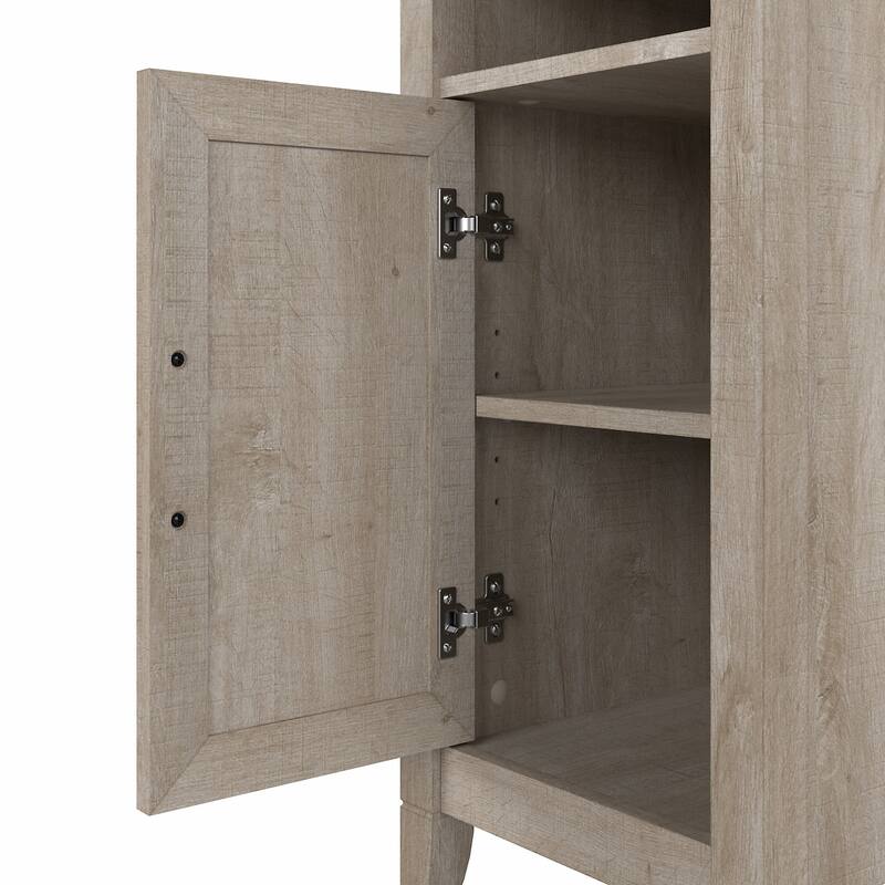 Key West End Table with Door by Bush Furniture