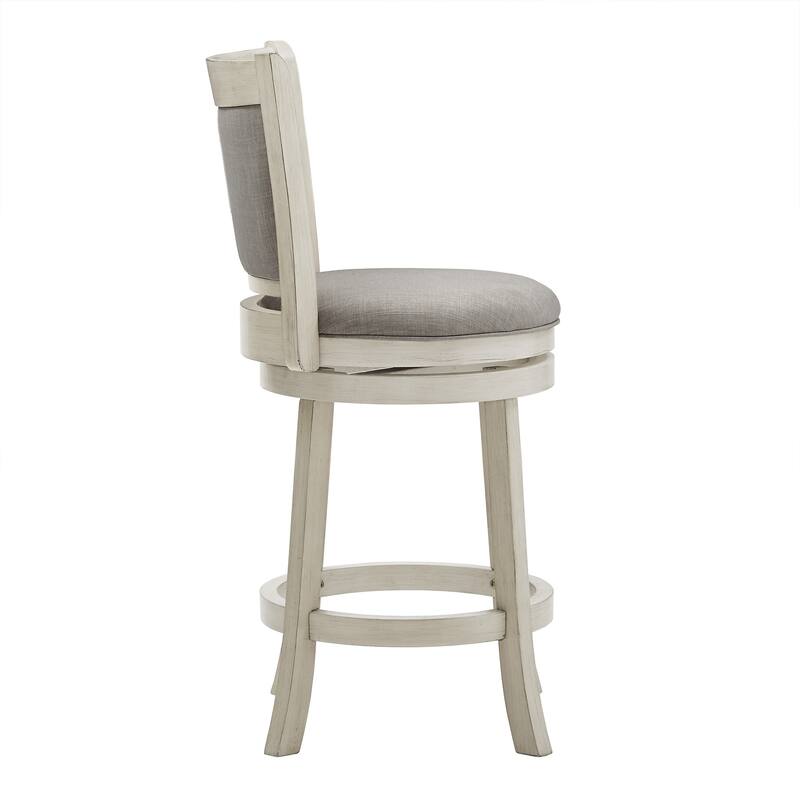 Verona Panel Back Swivel Counter Height Stool by iNSPIRE Q Classic