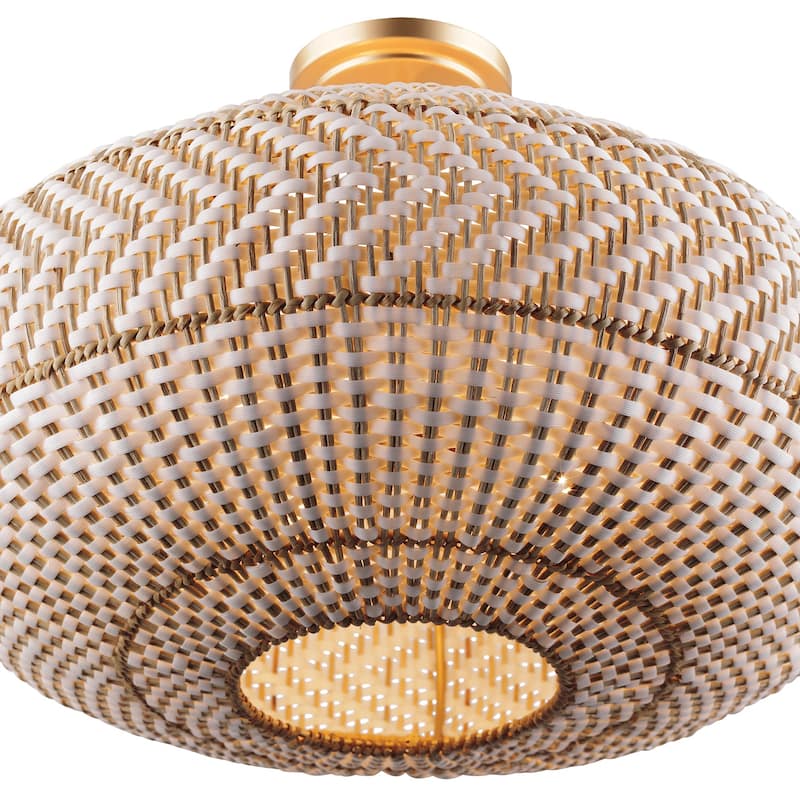 Crystorama Lighting Group ZAN-9014_CEILING Zanzibar 4 Light 22" Wide