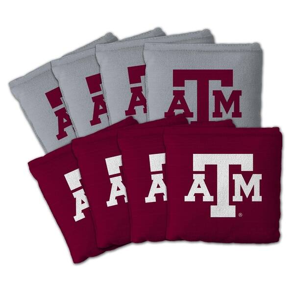 slide 2 of 5, Texas A&M Aggies NCAA Dual Sided Pro Stop & Slide Cornhole Bags
