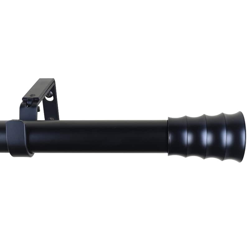 Meriville 1-Inch Diameter Oakley Single Window Treatment Curtain Rod