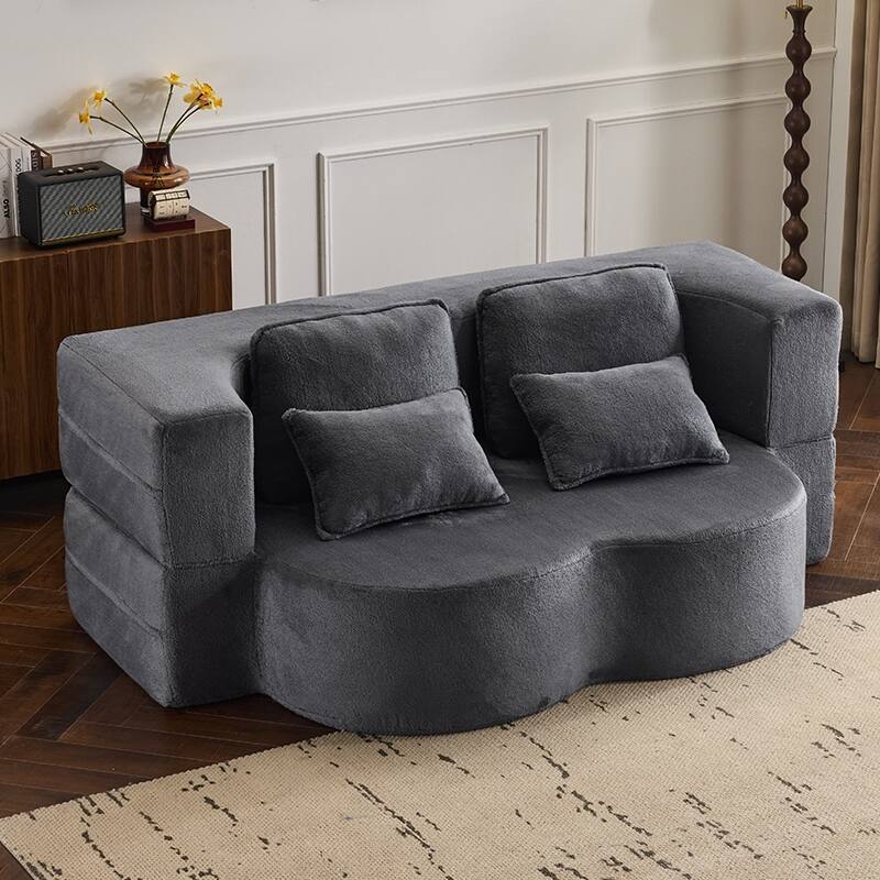 Luxury Sleeper Sofa Bed with Soft Cushion - Ultimate Comfort for Your Home