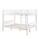 preview thumbnail 42 of 40, Full over Full Wooden Bunk Bed, High Guardrail,Ladder, No Box Spring