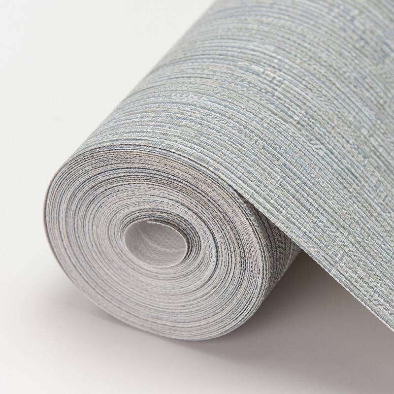 Warner Grand Canal Light Blue Distressed Texture Wallpaper