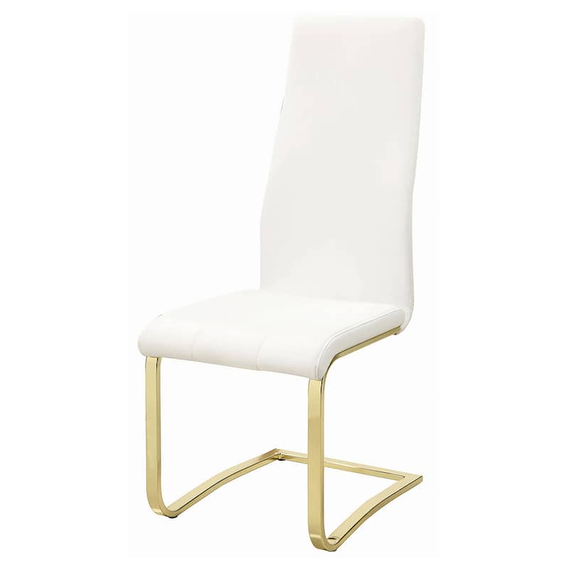 Montclair White Upholstered Dining Side Chair (Set of 4)