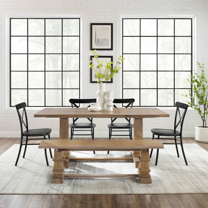 Crosley Joanna 6Pc Dining Set W/Camille Chairs