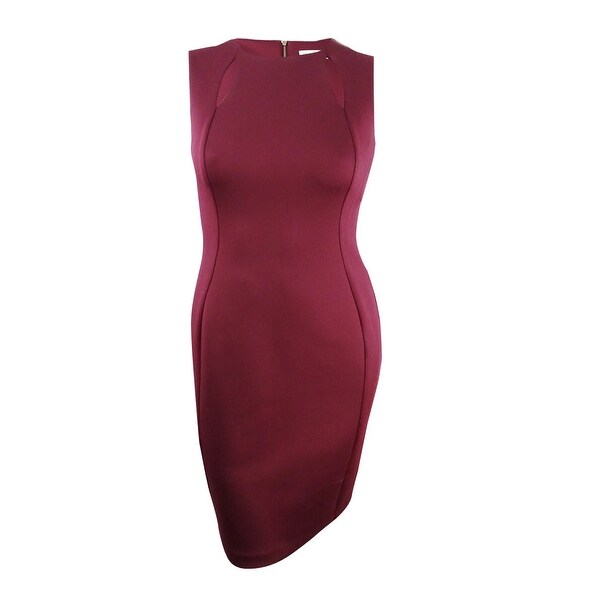 scuba dress calvin klein