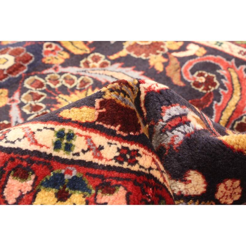 ECARPETGALLERY Hand-knotted Anadol Dark Navy Wool Rug - 2'8 x 10'2