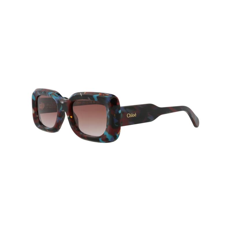 Chloé Square-Frame Recycled Acetate Sunglasses