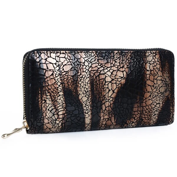 Mad Style Bronze Haven Zipper Wallet