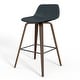 preview thumbnail 137 of 147, WYNDENHALL Cacey Mid Century Modern Bentwood Counter Height Stool (Set of 2) - 20.7'' x 21.1'' x 36.6