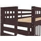 preview thumbnail 15 of 26, Taylor & Olive Trillium Twin over Full Bunk Bed, 2 Drawers