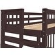preview thumbnail 25 of 26, Taylor & Olive Trillium Twin over Full Bunk Bed with End Ladder