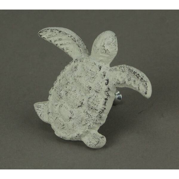 Shop Cast Iron Sea Turtle Handle Drawer Pull Cabinet Knob Beach