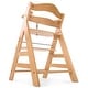 preview thumbnail 6 of 6, hauck AlphaPlus Grow Along Wooden High Chair w/White Tray Table & Grey Cushion - 16.5