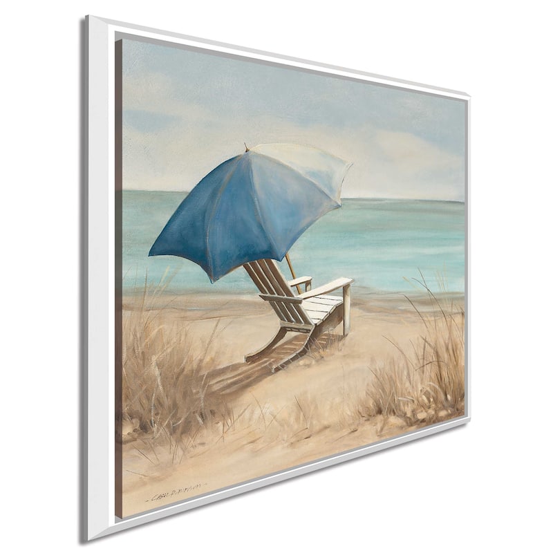 "Summer Vacation I" by Carol Robinson Print on Floating Canvas