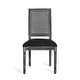 preview thumbnail 8 of 58, Regina Wood and Cane Upholstered Dining Chair (Set of 4) by Christopher Knight Home