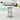 Laguna Hdpe All Weather Outdoor Patio 24" Round Counter Bistro Table