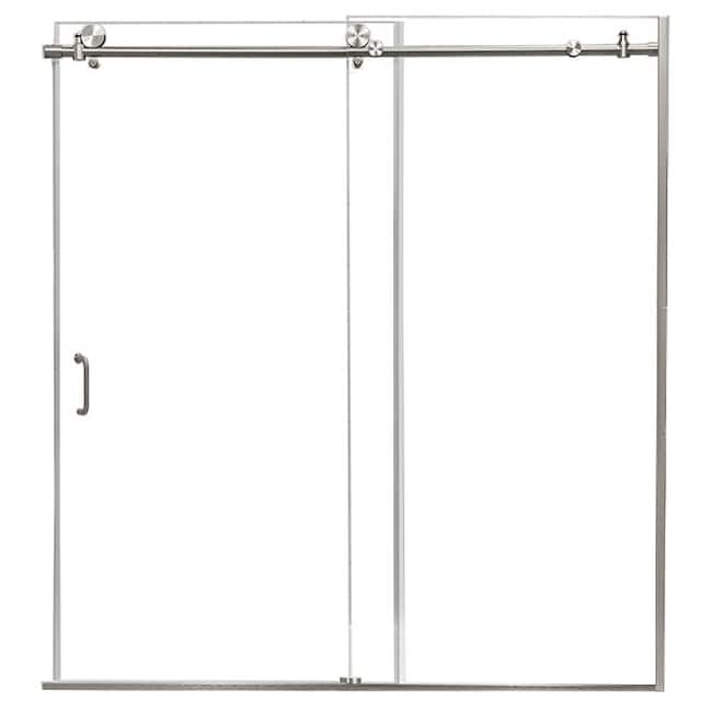 CRAFT + MAIN MRRL6062-CL 62" High x 60" Wide Sliding Shower Door with