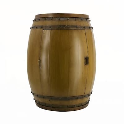 20.5x20.5x24" Drum Side Table