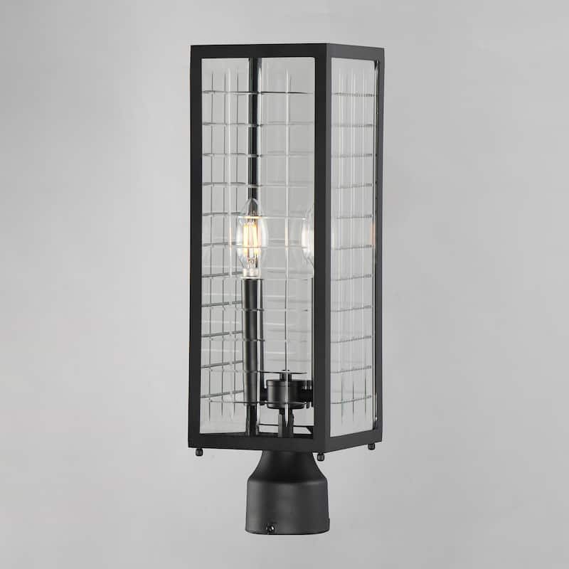 Maxim 30699CL Magnus 2 Light 20" Tall Post Lantern