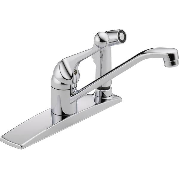 Delta Classic Kitchen Faucet with Side Spray - Includes Lifetime - Bed ...