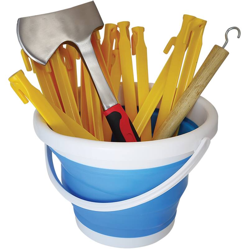 Coghlan's Collapsible Bucket for Camping, Hiking, Survival, Emergency - One Size Fits Most
