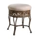 preview thumbnail 2 of 5, Azalea Park Backless Upholstered Vanity Stool