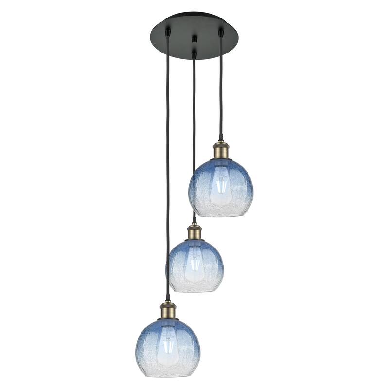 Innovations Lighting Endless Possibilities Ballston - Brookhaven Globe - 3 Light 14" Cord Hung Multi Pendant
