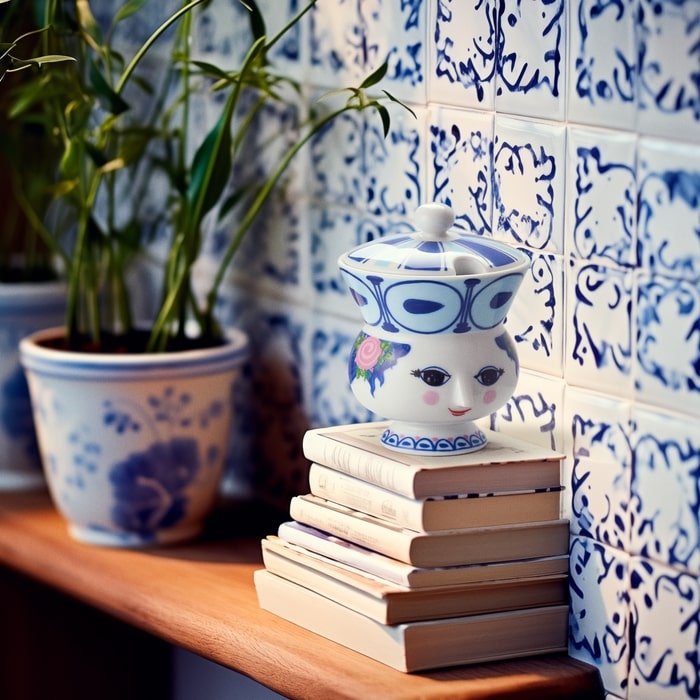 Dora Bowl, Blue, Ø: 3.7